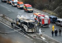 Bulgaria: Arși de vii, într-un autocar