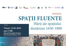 Expoziția „Spații fluente. Hărți ale spațiului dunărean 1650-1800”