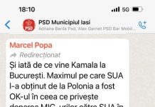 PSD Iași: SUA caută să pornească un război de proporții. Nulitatea americană va găsi la București niște slugi. O mână de trădători ne bagă cu forța într-un război care nu-i al nostru