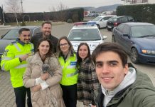 Polițiști din Sebeș solidari cu ucrainienii