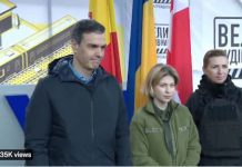 Premierii Spaniei și Danemarcei se află în vizită la Kiev