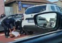 O arestare ca în filme a avut loc luni seara pe strada Clujului din Oradea