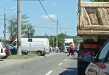 Accident grav în Oradea, un motociclist este în stare critică