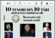 Concert caritabil la Oradea cu participarea a 10 tenori celebri