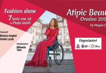 Pe podium la Atipic Beauty va veni Mihai Neșu și 12 copii în scaune rulante