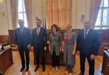 Primarul municipiului Oradea, Florin Birta, a primit astăzi vizita Ambasadorului Franței