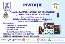 Invitați speciali la Campionatul de minifotbal „Cupa APP Bihor”
