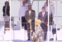 Slujba oficiată de Arhiepiscopul Tomisului, IPS Teodosie, de Ziua Marinei a fost întreruptă luni de organizatori