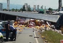 Accident între un autotren și un autoturism la Sudrigiu