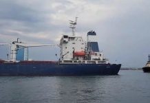 Prima navă cu cereale ucrainene a părăsit luni dimineața portul Odesa