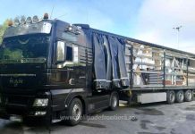 22 de tone de mărfuri uzate fără documente oprite la Vama Borș II