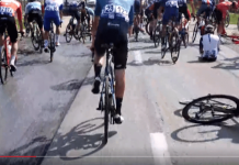 Satu Mare: Bicicliști de la Turul României au căzut din cauza gropilor