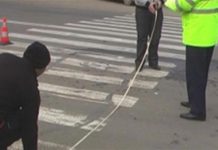 Femeie lovită pe trecerea de pietoni