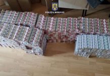 Orădean, prins în flagrant cu 100.000 de țigarete de contrabandă în autoturism