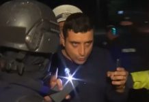 George Simion, săltat de mascați, la 3 dimineața din Piața Victoriei, VIDEO