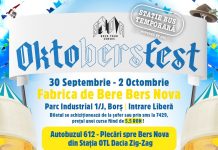 OktoBERSfest vine cu trei zile de băut bere, mâncare bună, muzică și distracție