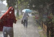 Cod galben de ploi în weekend pentru județul Bihor