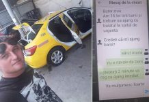 A fost găsit taximetristul care a transportat gratuit o mamă cu copilul la spital