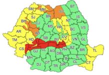 Vânt puternic și precipitații mixte în tot Bihorul