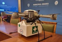 În premieră în România, probele biologice vor fi transportate între spitalele din Oradea, cu drona