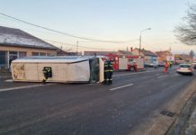 Accident extrem de grav la Oradea, cu 19 persoane implicate: pompierii au intervenit cu autospecialele de descarcerare