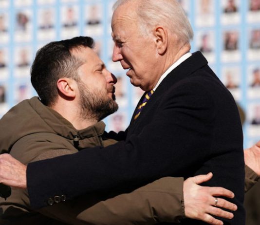 Joe Biden, vizită surpriză la Kiev