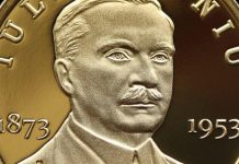 BNR lansează o monedă de aur aniversară în memoria lui Iuliu Maniu