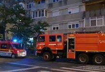 Incendiu la un apartament dintr-un bloc din Oradea