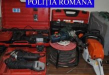 Un orădean a fost prins că a furat scule electrice din 4 magazine