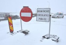 Restricții de trafic din cauza viscolului pe mai multe șosele din România