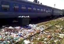 ANPC a dat amenzi de sute de mii de lei pentru mizeria din trenuri