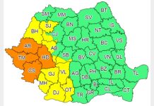 Bihorul sub Cod galben de instabilitate atmosferică