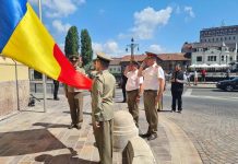 Ziua Drapelului Național va fi sărbătorită cu fast luni, în Oradea