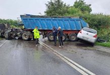 O mașină înmatriculată în Bihor a fost implicată într-un accident de circulație în Vinga, județul Arad