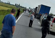 O șoferiță accidentată la Mădăras a fost transportată la spital cu elicopterul