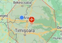 Un cutremur cu magnitudinea 5,2 a avut loc marți seară în Arad și s-a simțit și în Bihor