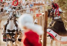 Festivalul Medieval din Oradea găzduiește ediția acesta Campionatul Mondial de Turnir cu lance solidă, în premieră pentru Europa