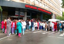 Angajaţii din Sănătate continuă protestele în toată țară