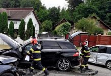 Accident cu şase victime, dintre care doi copii